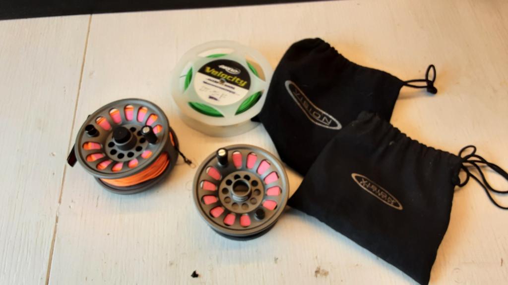 Vliegvis reel aftma 7/8, Watersport en Boten, Ophalen of Verzenden, Molen
