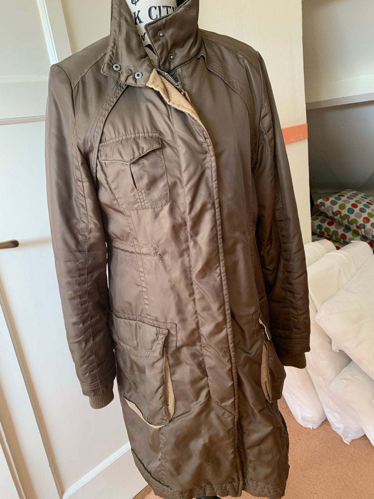 Eddy's Jacket winterjas maat M, Ophalen of Verzenden, Gedragen, Maat 38/40 (M), Bruin