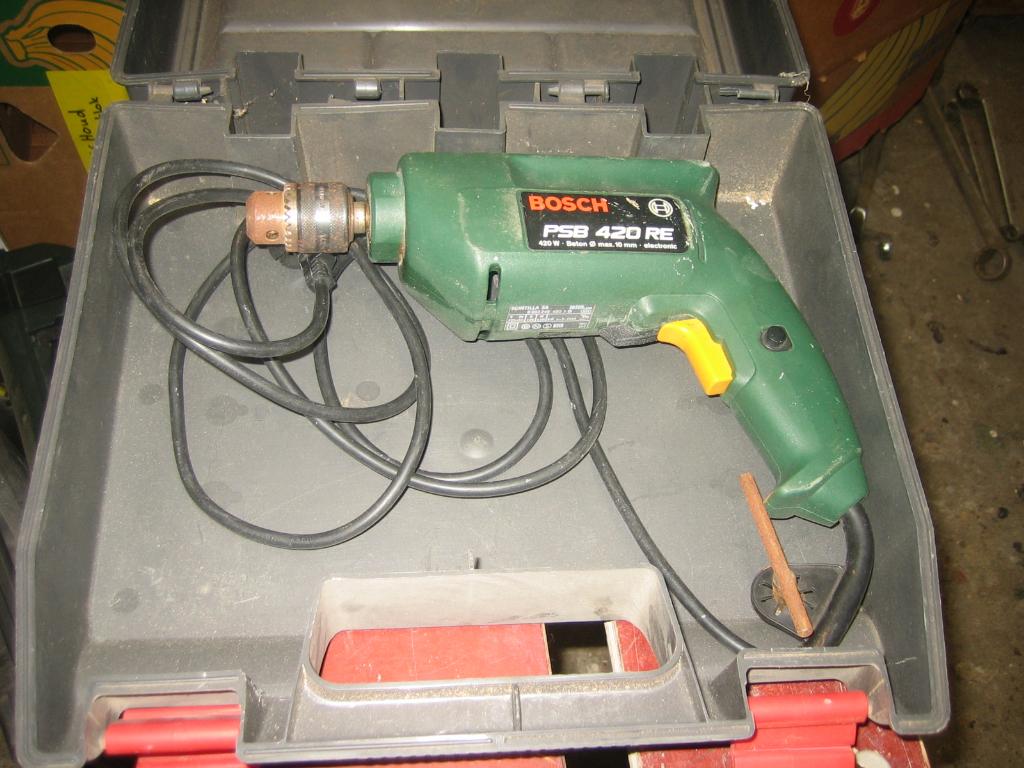 2x boormachine bosch, Ophalen of Verzenden, Gebruikt, Boormachine