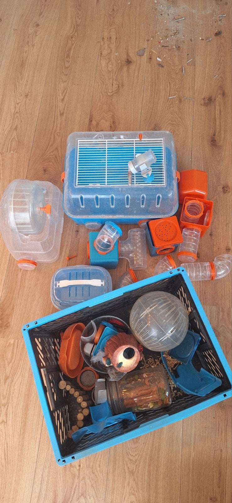 complete Ferplast set voor hamster, Dieren en Toebehoren, Ophalen, Gebruikt, Hamster