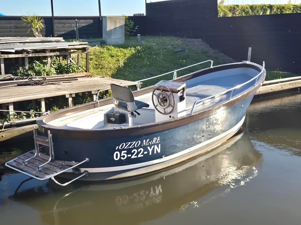 Snelvarende Polyester Sloep met Turbo Diesel - 6.50m, Ophalen of Verzenden, Polyester, Diesel, Binnenboordmotor
