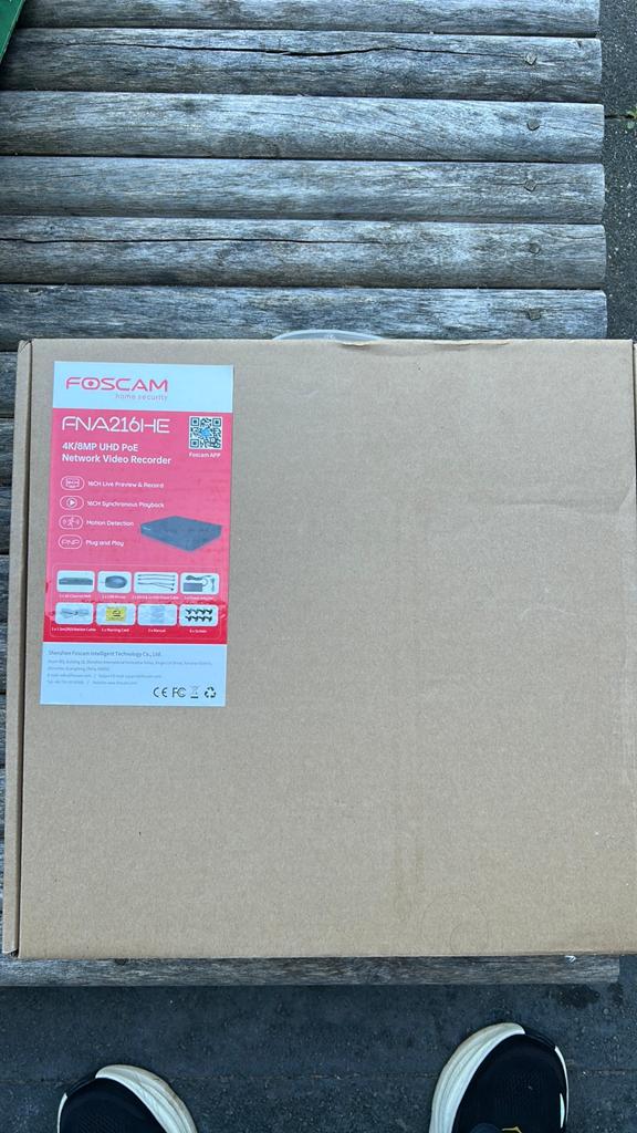 Foscam netwerk video recorder, Ophalen of Verzenden, Nieuw