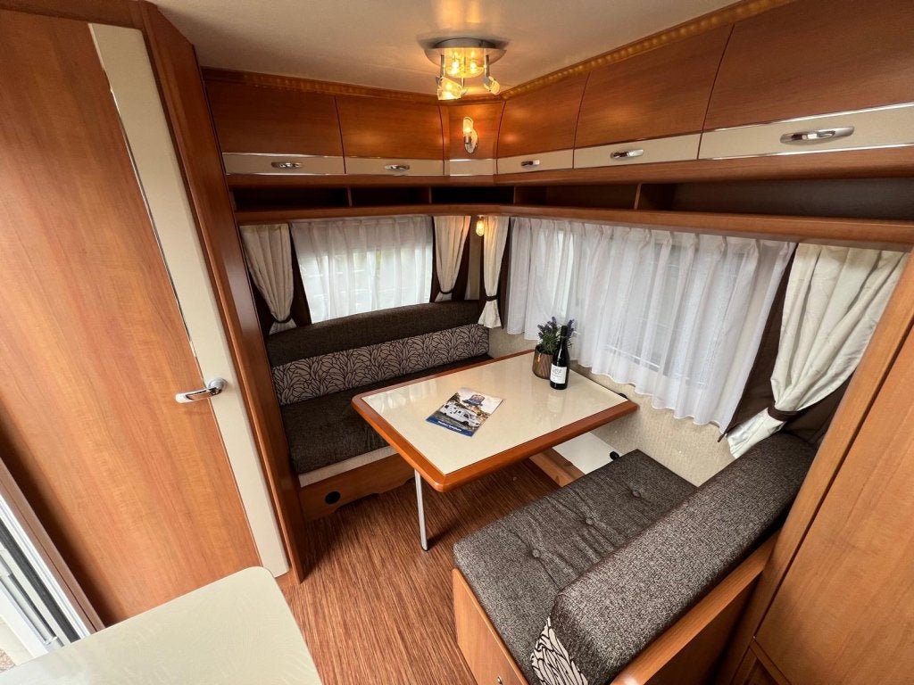 Hobby La Vita 400 SF Mover, Tent, Fietsenrek, LMV., Caravans en Kamperen, Hobby, Bedrijf, Treinzit, Fietsenrek
