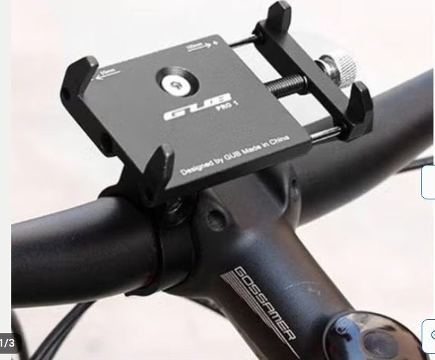 Universele Fiets Telefoonhouder - Smartphone - Zwart, Ophalen, Nieuw, Fiets