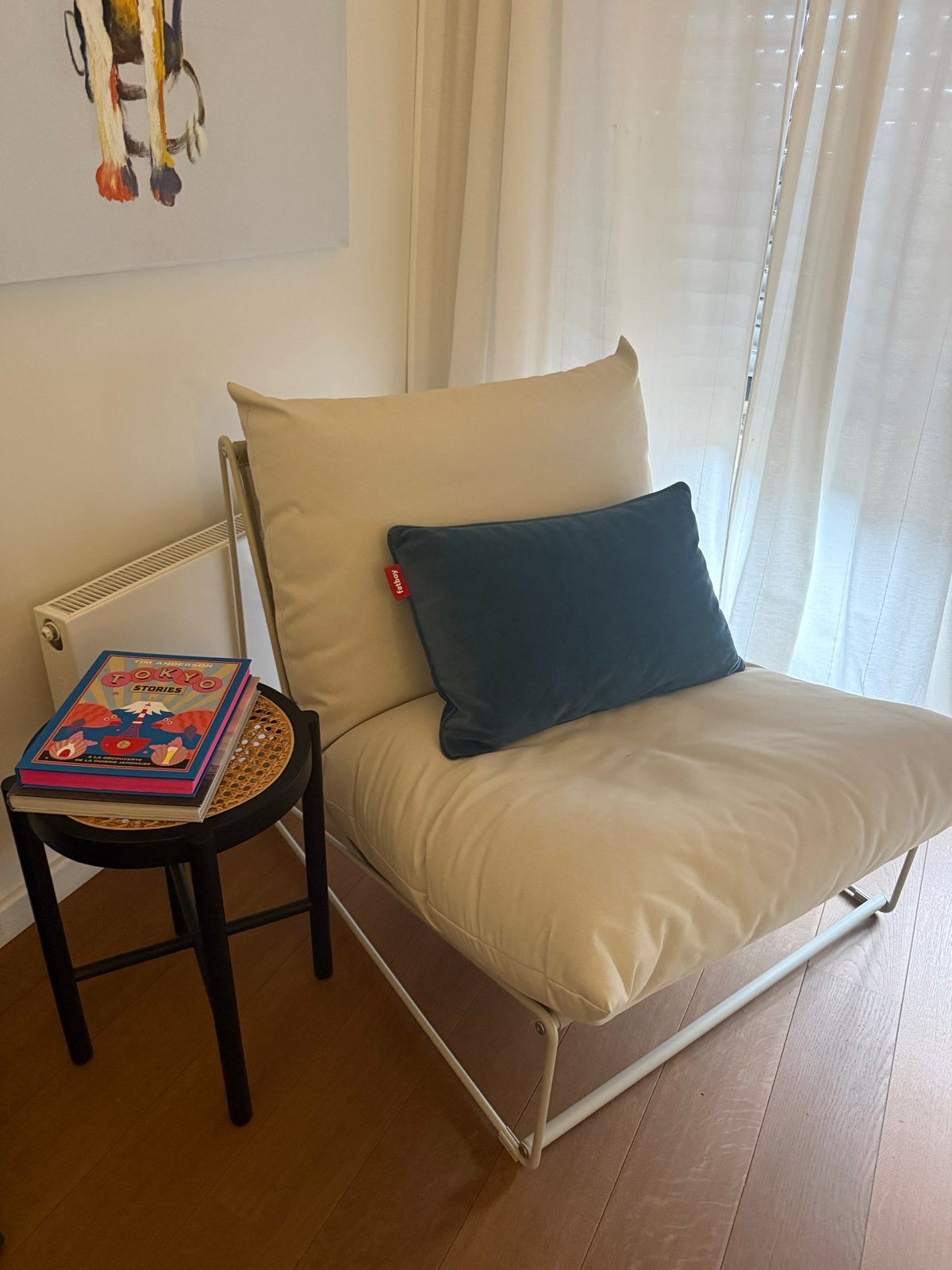 IKEA Havsten stoel in perfecte staat, Ophalen, Wit, Zo goed als nieuw, Metaal