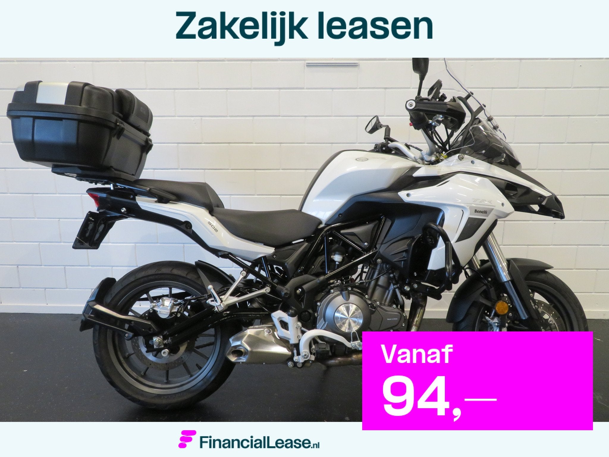 Benelli TRK 502 X ZEER FRAAI TOPCASE, Motoren, Motoren | Benelli, Bedrijf, Toermotor, 500 cc