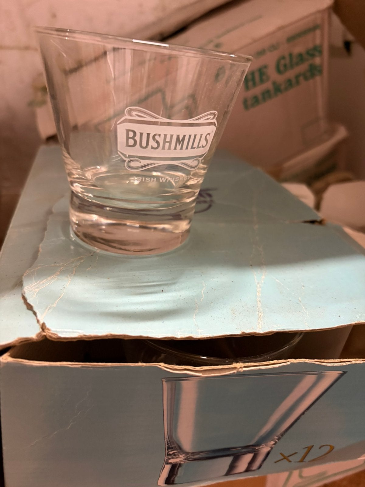 10 Bushmills Whisky galzen, Verzamelen, Ophalen of Verzenden, Zo goed als nieuw, Overige typen