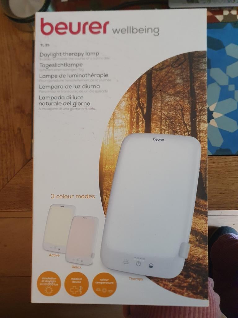 Daglicht therapie lamp Beurer, Ophalen of Verzenden, Nieuw, Overige typen