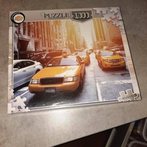Puzzel 1000, Verzenden, 500 t/m 1500 stukjes, Gebruikt, Legpuzzel