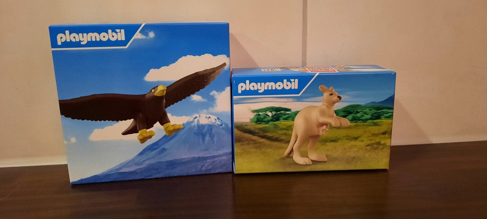 NIEUW - MAC Donalds - Playmobil roofvogel en kangoeroe, Kinderen en Baby's, Speelgoed | Playmobil, Wild life, Complete set, Overige typen