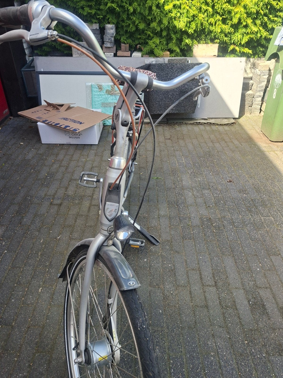 Nette damesfiets met lage instap en versnellingen, Overige merken, Gebruikt, Velgrem, (Extra) lage instap