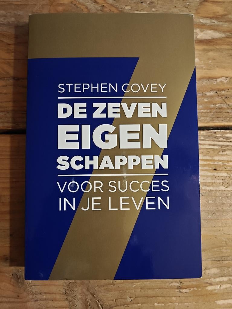 De Zeven eigenschappen voor succes in je leven., Ophalen of Verzenden, Zo goed als nieuw