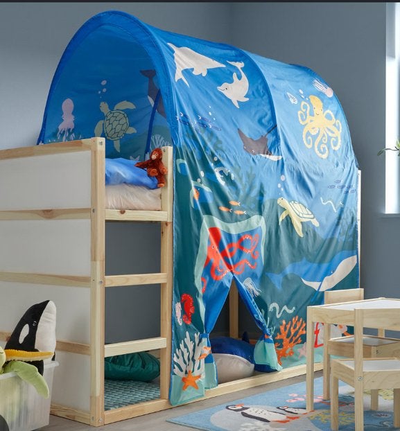IKEA Kura bedtent - onderwaterwereld, Ophalen, Gebruikt, Overige typen