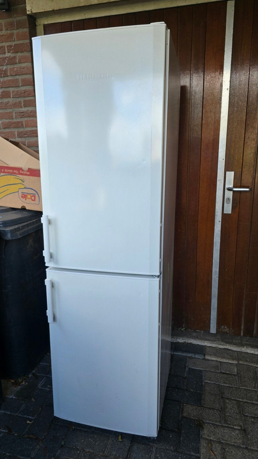 liebherr koel vries combi, 200 liter of meer, Ophalen, Met aparte vriezer, 160 cm of meer