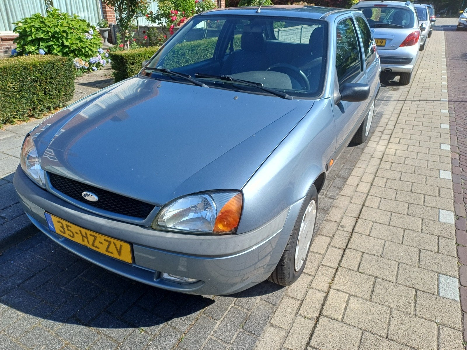 Ford Fiësta 1.25 I 3DR 2002 Blauw, Auto's, Ford, Voorwielaandrijving, 1242 cc, 4 cilinders, Blauw