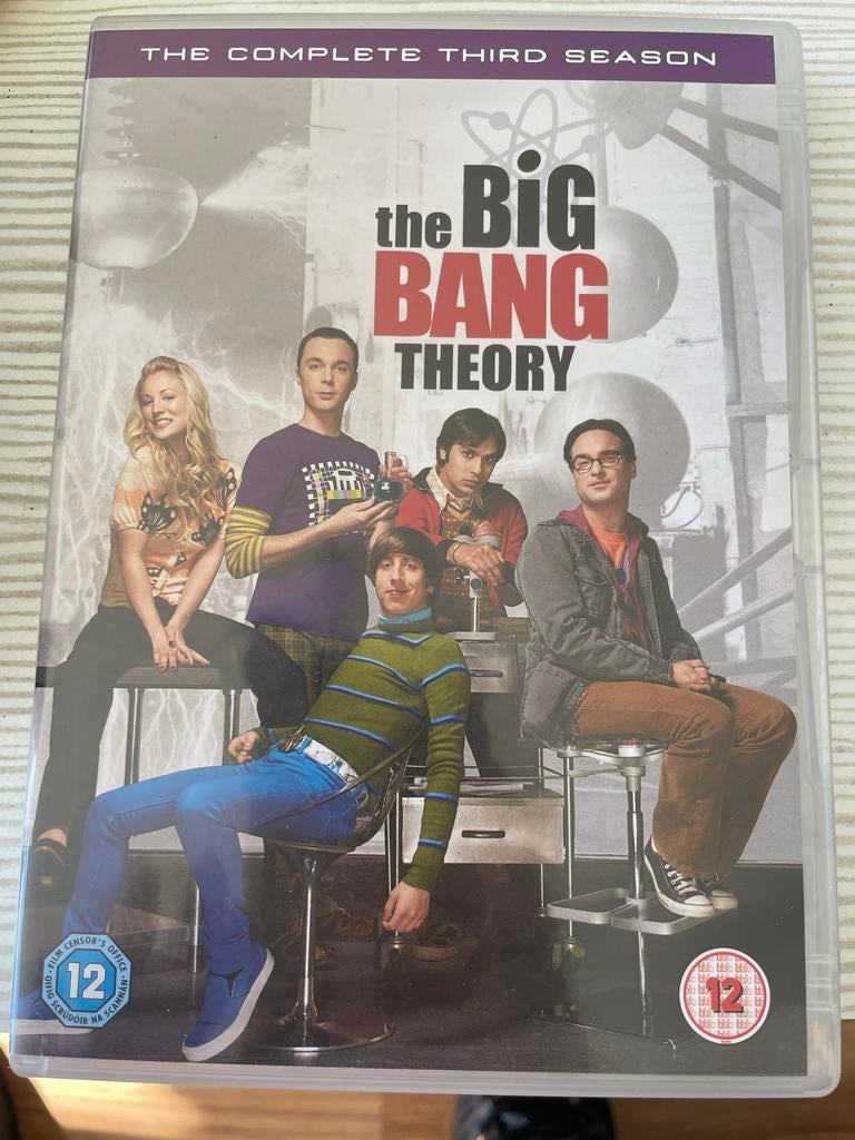 The Big Bang Theory - Seizoen 3 DVD (Engels), Cd's en Dvd's, Dvd's | Tv en Series, Vanaf 12 jaar, Ophalen of Verzenden, Gebruikt