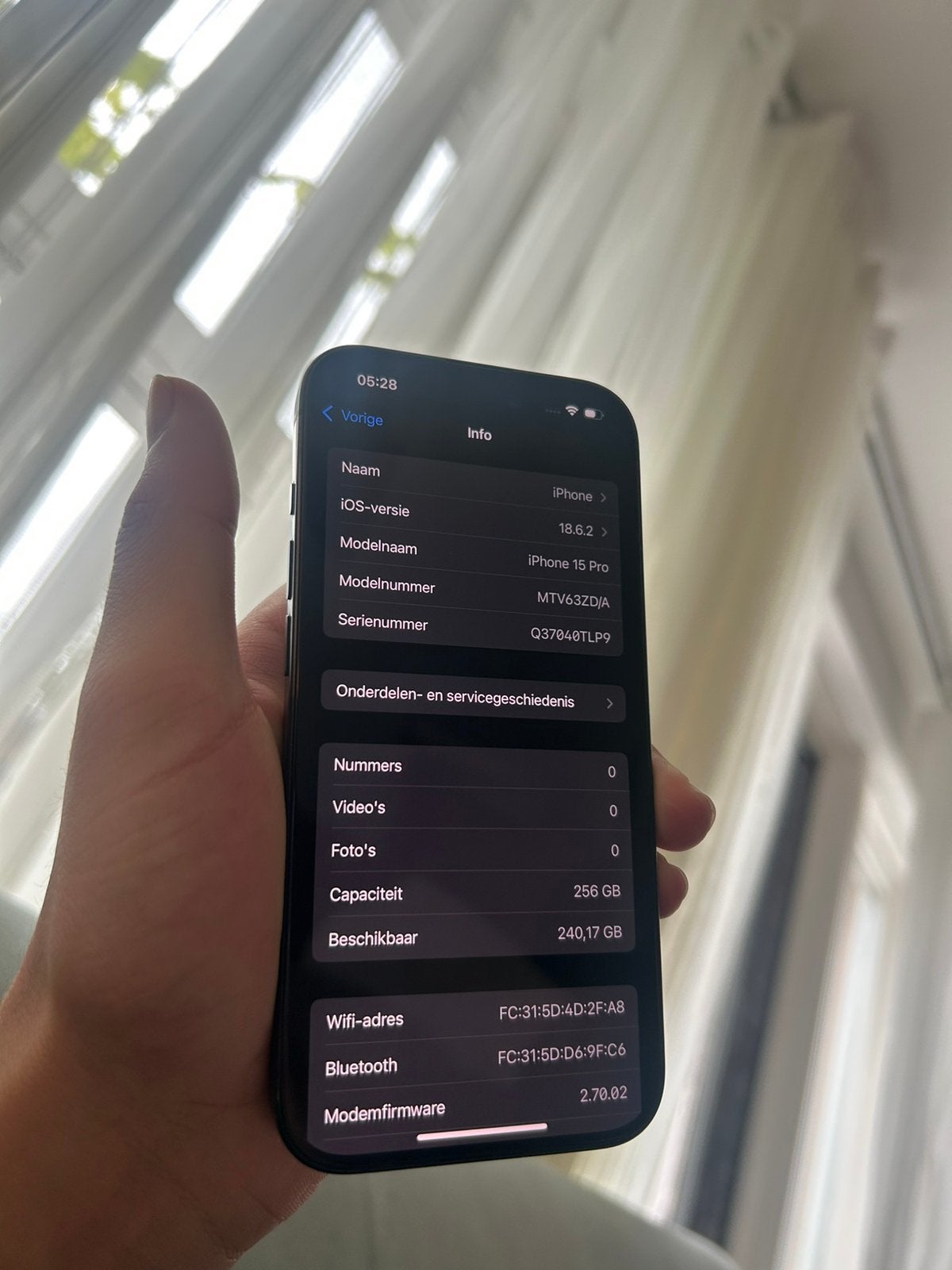 Foto 7 van iPhone 15 Pro 256GB – Donkerblauw