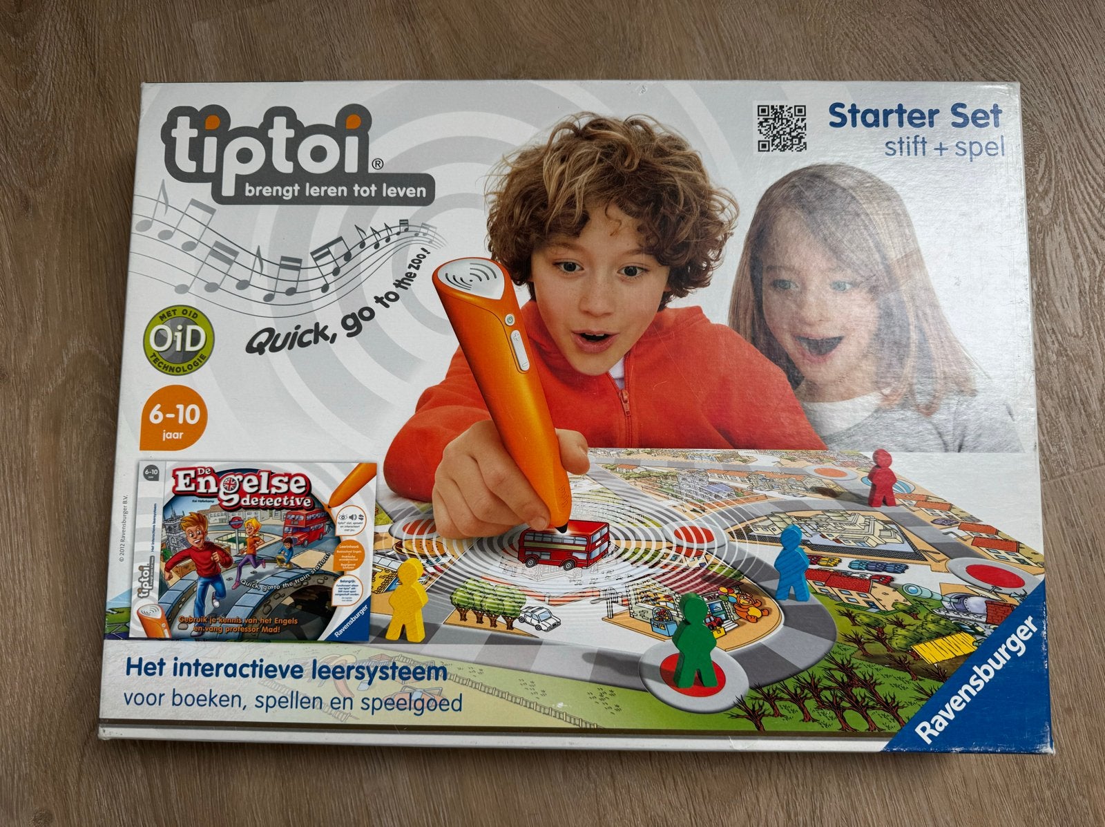 Tiptoi spel: Engelse Detective (6-10 jaar), Ophalen of Verzenden, Zo goed als nieuw, Taal en Lezen