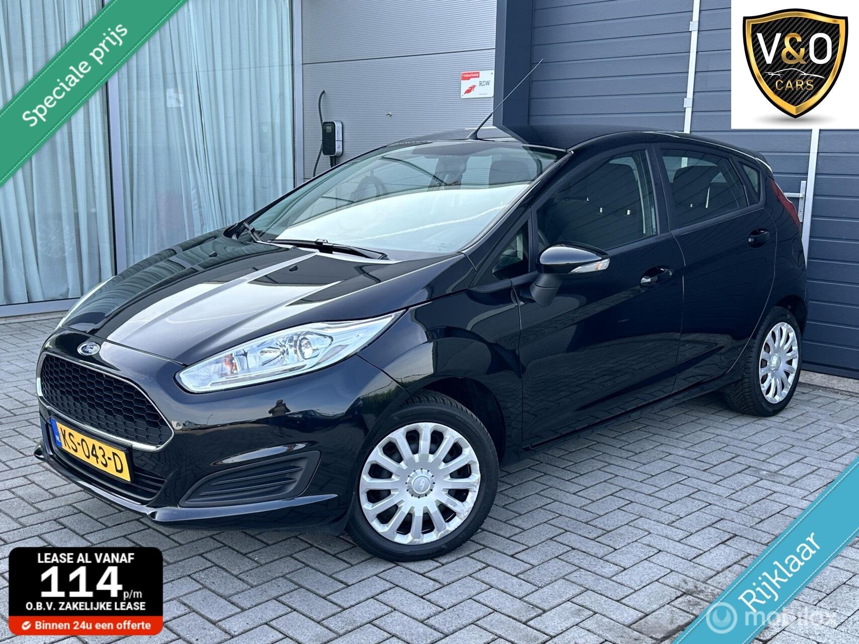 Ford Fiesta 1.0 NIEUWE MOTOR!, Auto's, Stof, Gebruikt, Euro 6, 525 kg