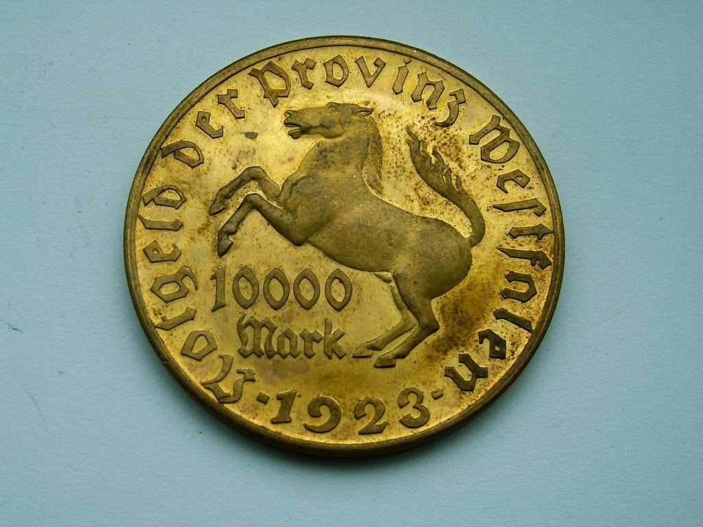 Duitsland - WESTFALEN.  10000 Mark - 1923, Verzenden, Duitsland, Losse munt