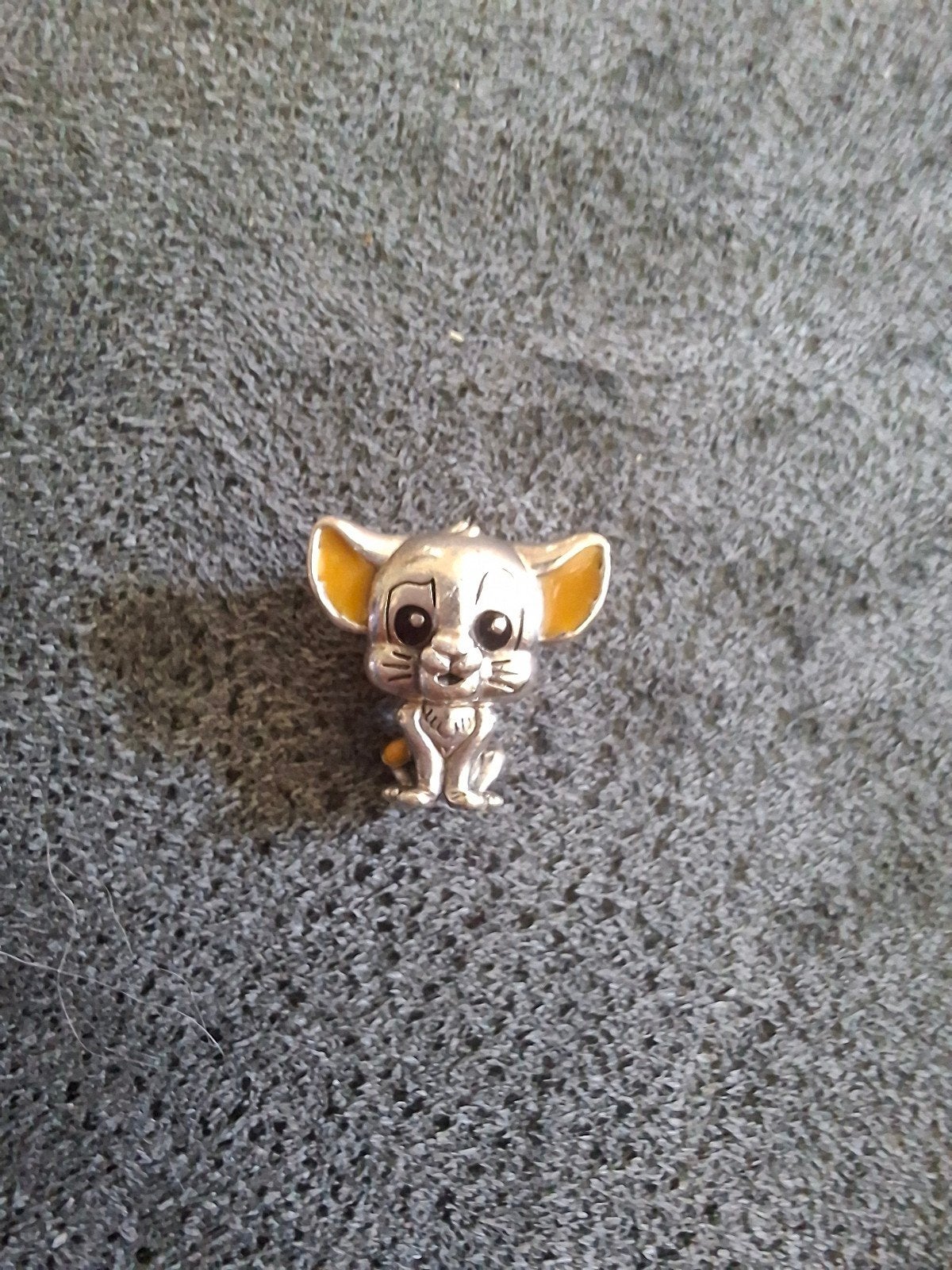Pandora Disney Lion King Simba bedel, Pandora, Ophalen of Verzenden, Zo goed als nieuw, 1 bedel