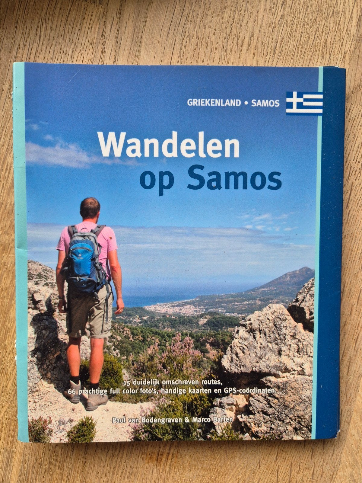 Wandelen op Samos - Reisgids Griekenland, Europa, Ophalen of Verzenden, Reisgids of -boek, Paul van Bodengraven & Marco Barten