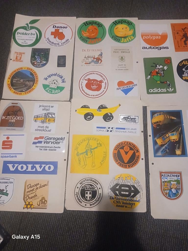 Stickers, Verzamelen, Stickers, Ophalen of Verzenden, Zo goed als nieuw