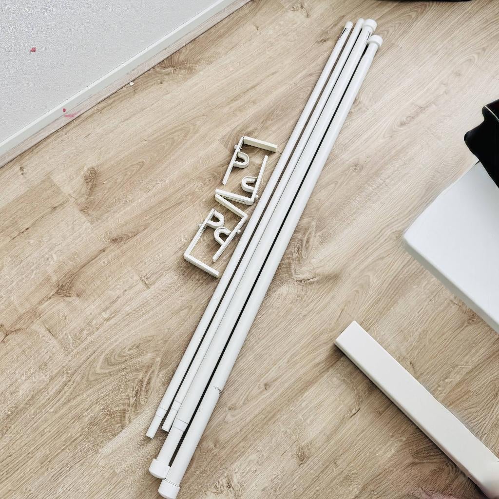 IKEA Gordijnroede, Ophalen, Gebruikt, Wit, 50 tot 100 cm
