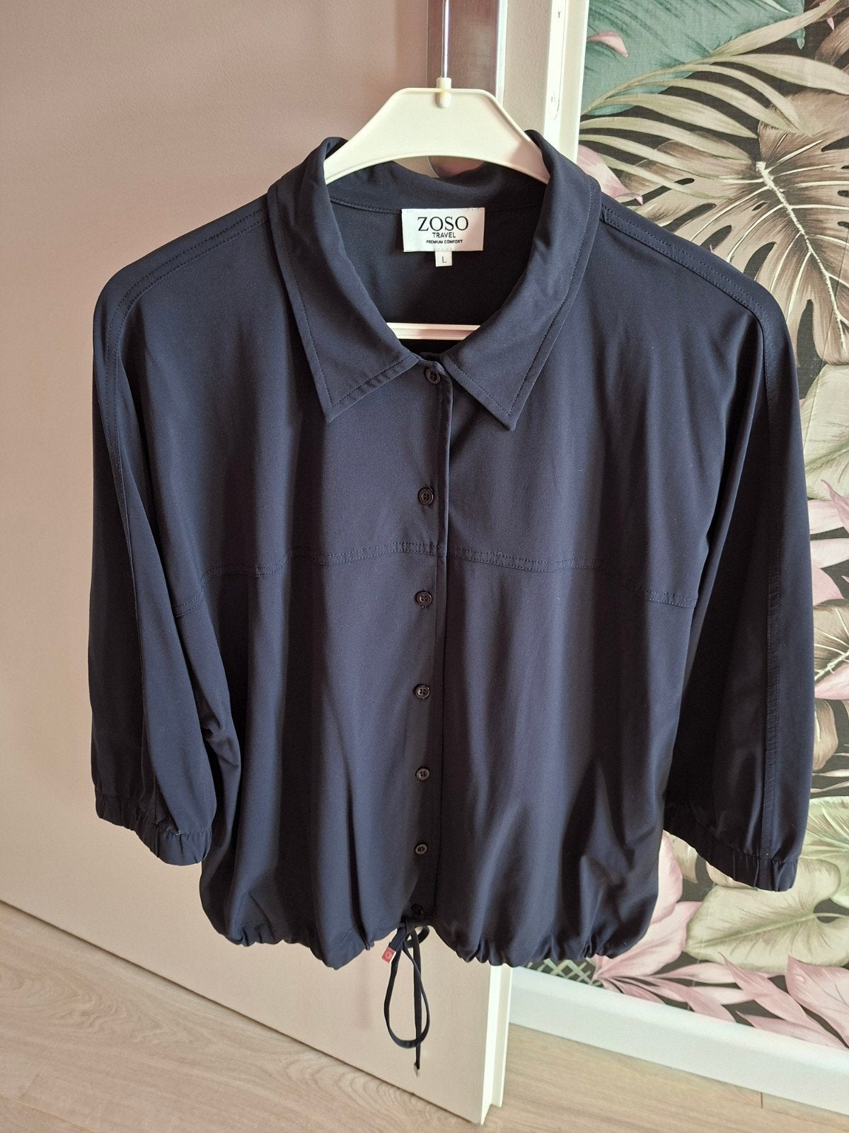 ZOSO Travel Blouse Maat L - Zo goed als nieuw, ZOSO, Blauw, Maat 42/44 (L), Nieuw