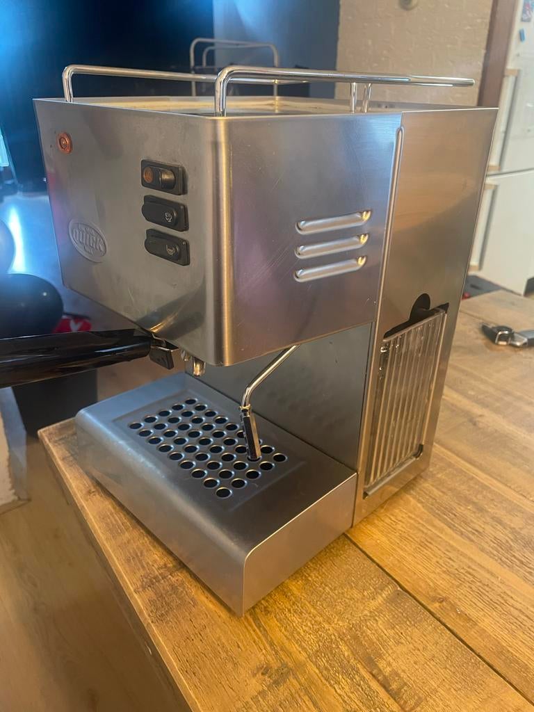 Quickmill 3000 Espressomachine - RVS, Witgoed en Apparatuur, Koffiezetapparaten, Espresso apparaat, Gemalen koffie, Zo goed als nieuw