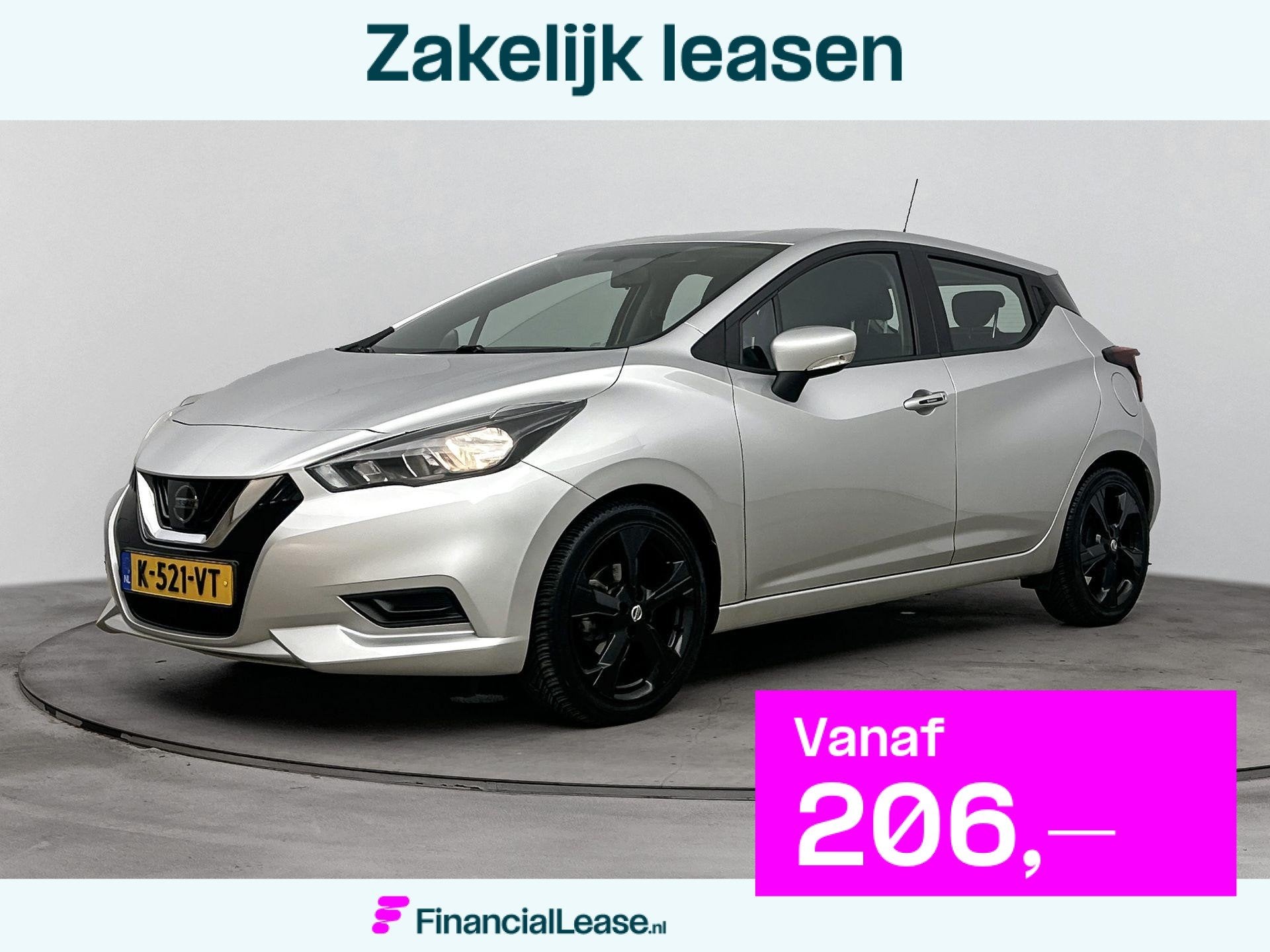 Nissan Micra 1.0 IG-T Acenta | CRUISE CONTROL | AIRCO | BLUE, Voorwielaandrijving, 12 maanden, Stof, Euro 6