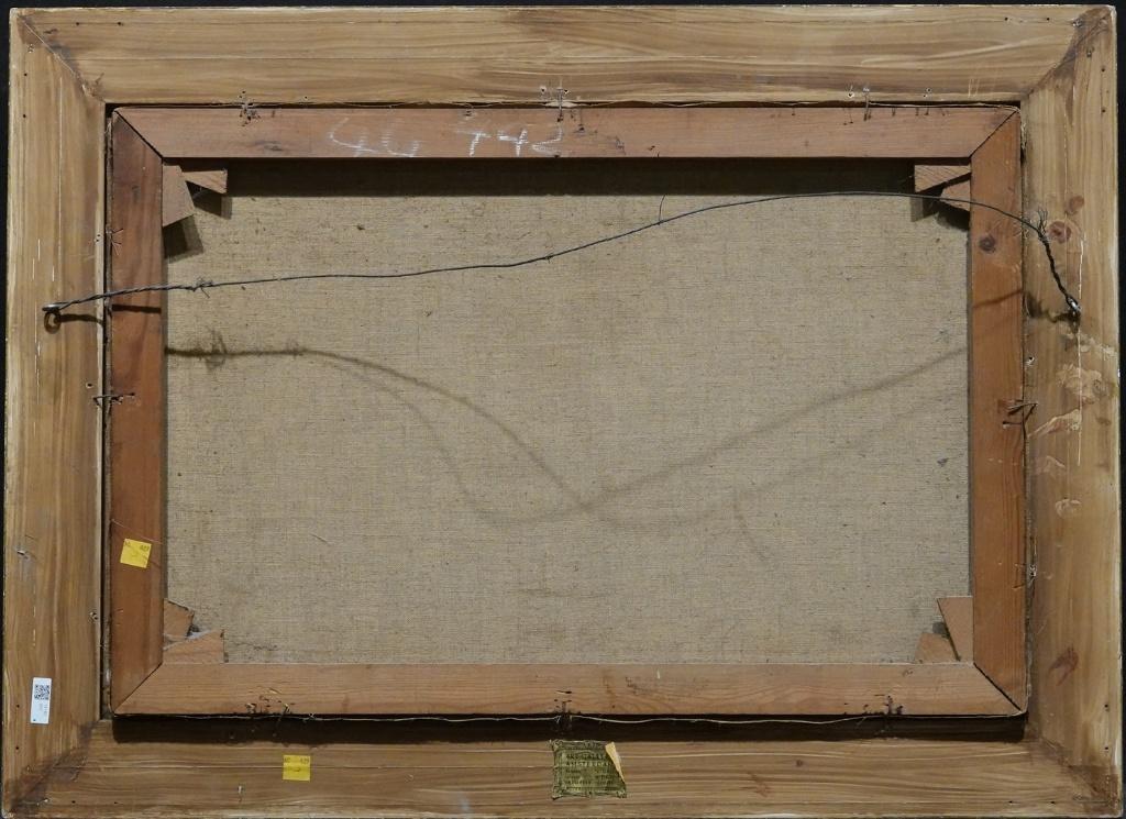 Jan Simon Knikker jr. - gezicht op Leerdam, Antiek en Kunst, Kunst | Schilderijen | Klassiek, Ophalen of Verzenden