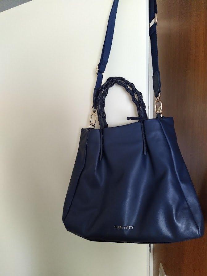 Suri Frey schoudertas blauw Josy nieuw, Ophalen of Verzenden, Nieuw, Blauw, Overige typen