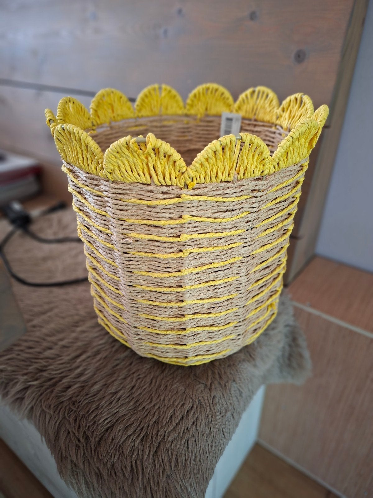 Opbergmand, Ophalen, Nieuw, Rond, Overige materialen