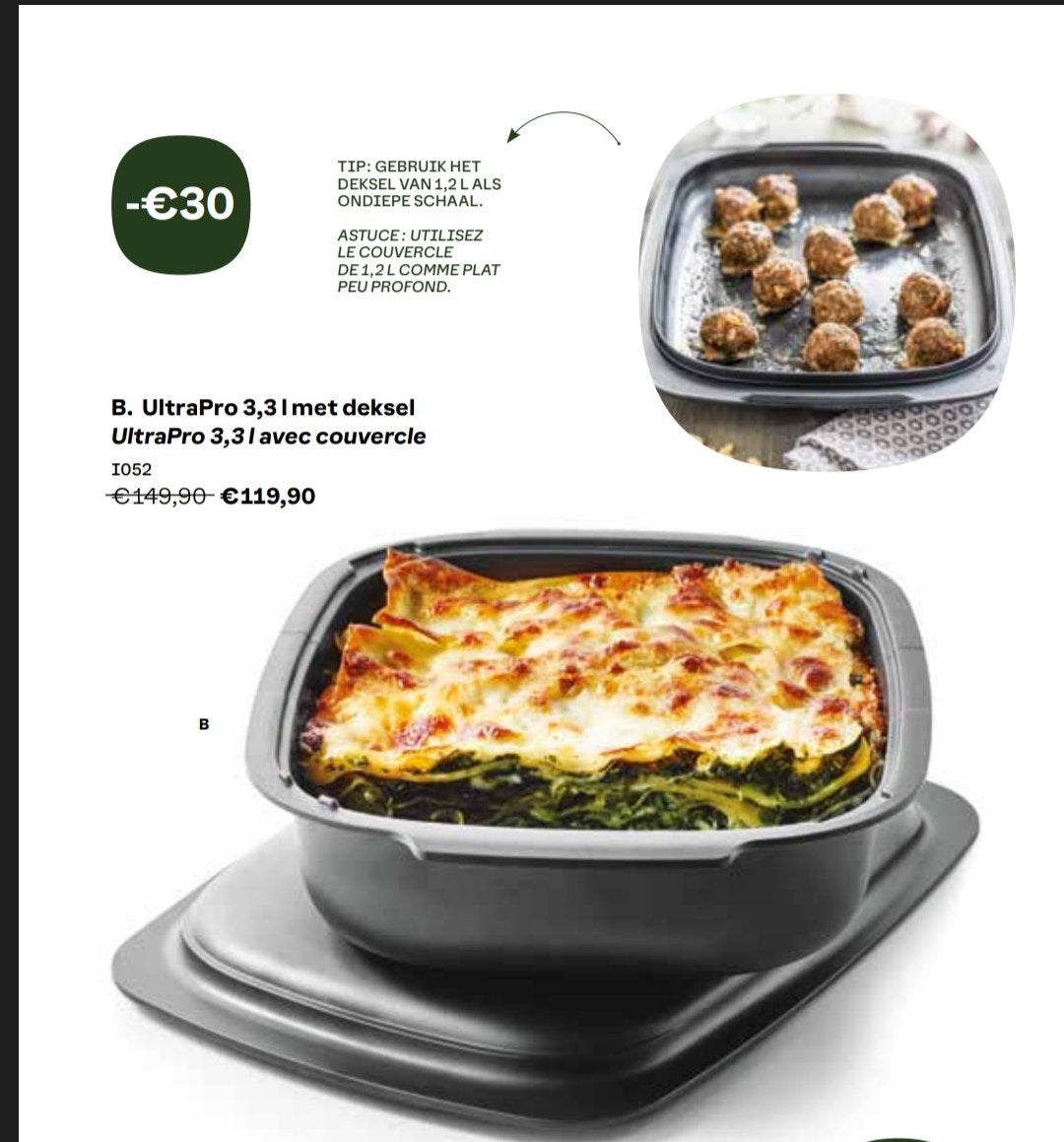 Tupperware Ultra Pro Vierkant NİEUW, Ophalen of Verzenden, Nieuw, Overige typen