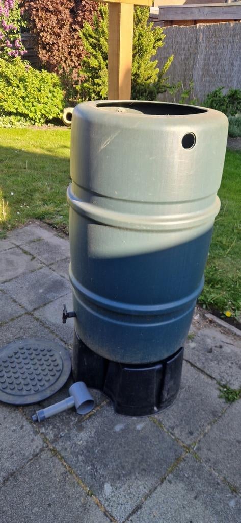 Regenton 227 liter nette gebruikte staat., Tuin en Terras, Regentonnen, Ophalen