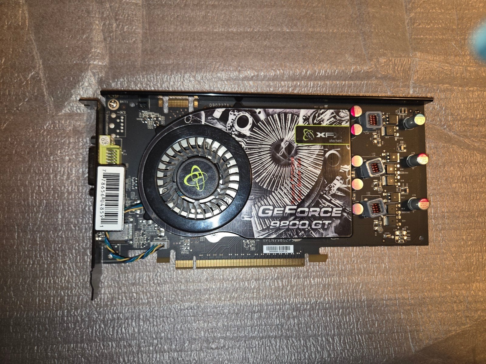 Nvidia GeForce 9800 GT Grafische Videokaart, Gebruikt, GDDR3, Ophalen of Verzenden, HDMI