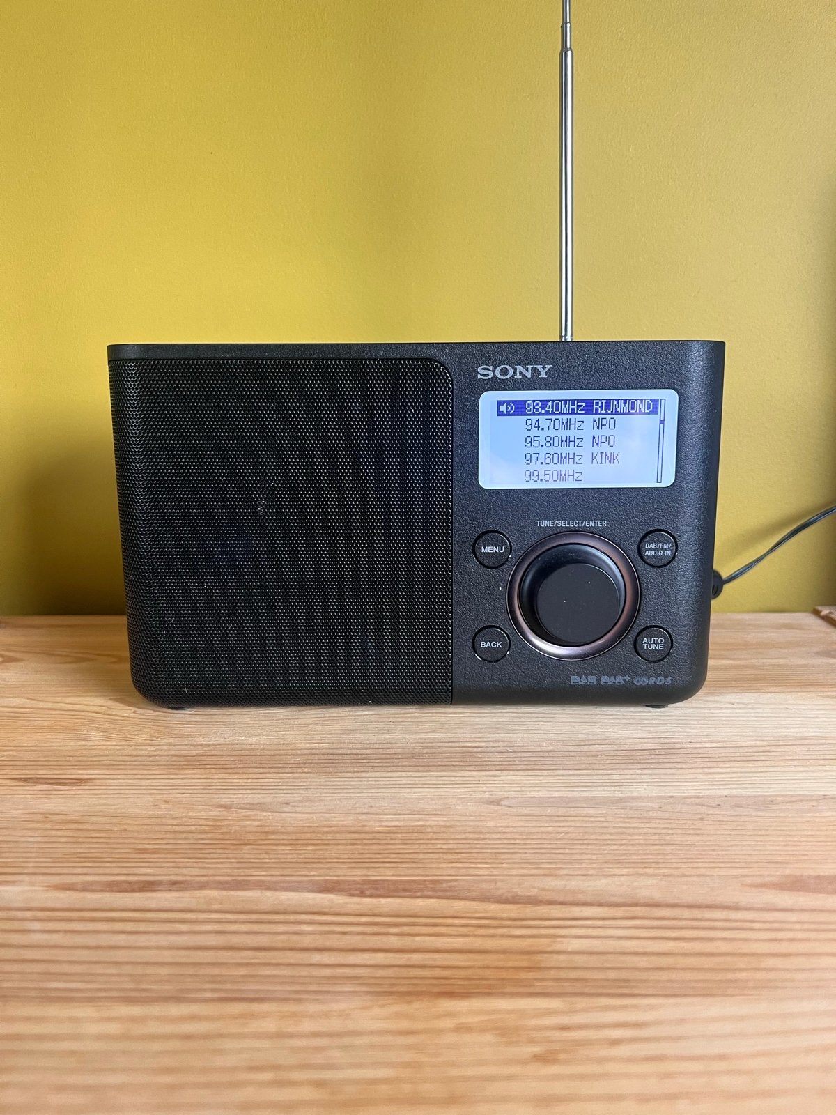 Sony DAB+ FM Radio XDR-S61D - Zo goed als nieuw, Ophalen of Verzenden, Zo goed als nieuw, Radio