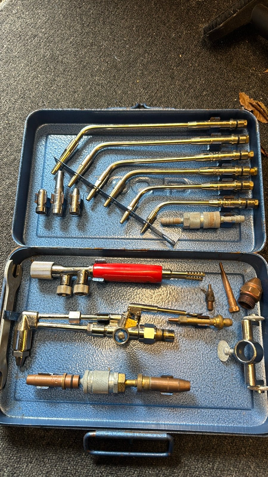 Gloor Lilliput Autogeen Las- en Snijkist - Compleet, Doe-het-zelf en Verbouw, Gereedschap | Lasapparaten, Ophalen of Verzenden