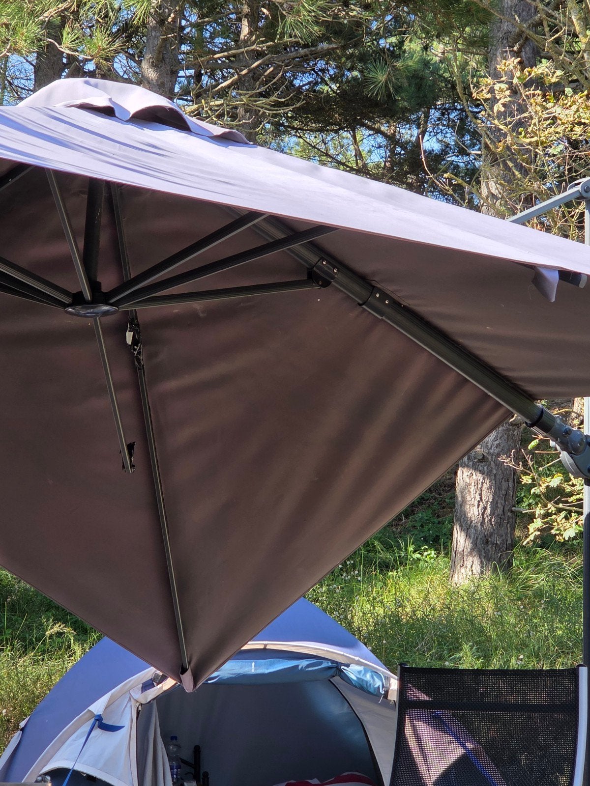 Zweef parasol, Ophalen of Verzenden