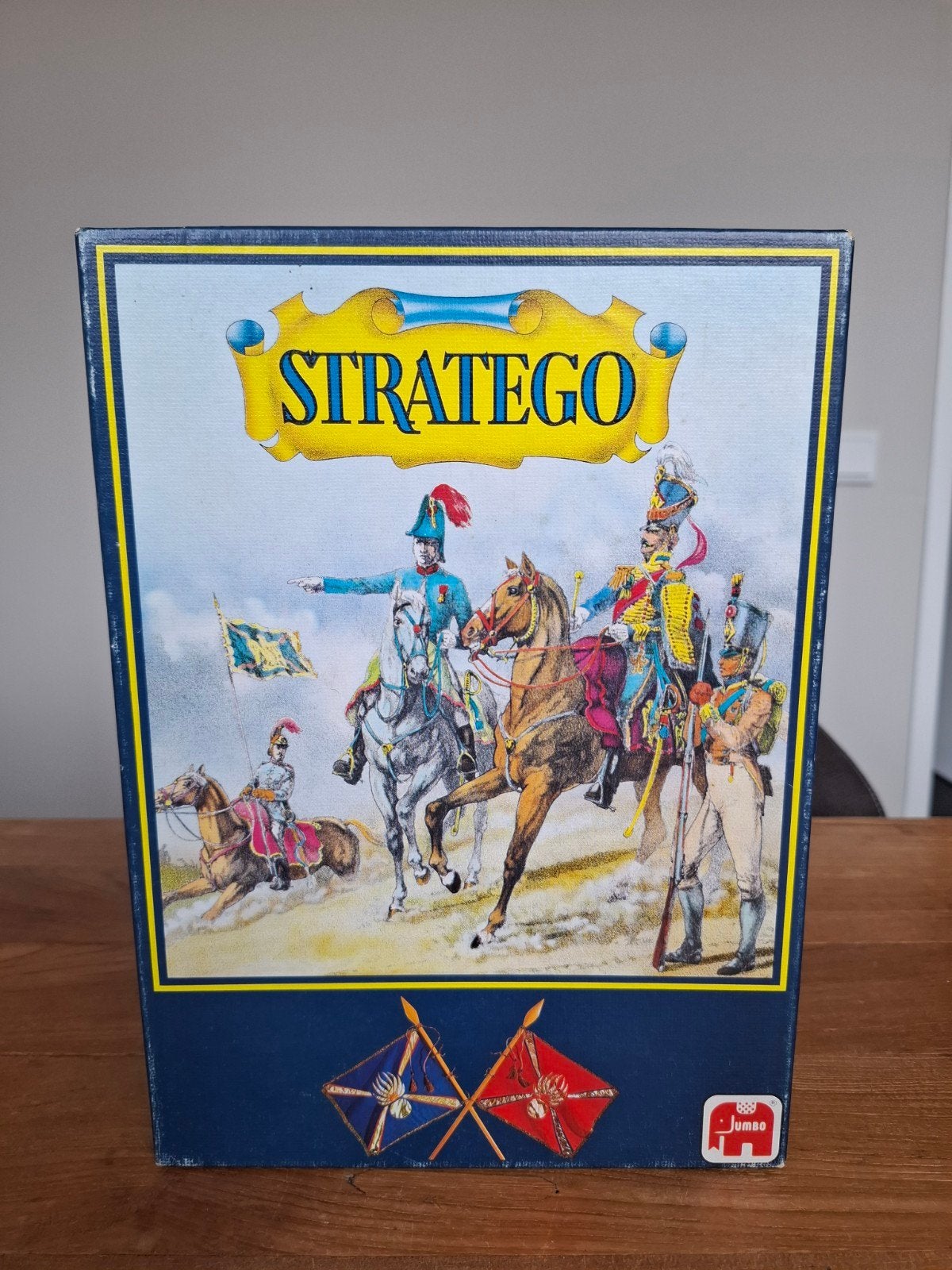 Stratego bordspel - Compleet met alle pionnen, Hobby en Vrije tijd, Gezelschapsspellen | Bordspellen, Een of twee spelers, Ophalen of Verzenden