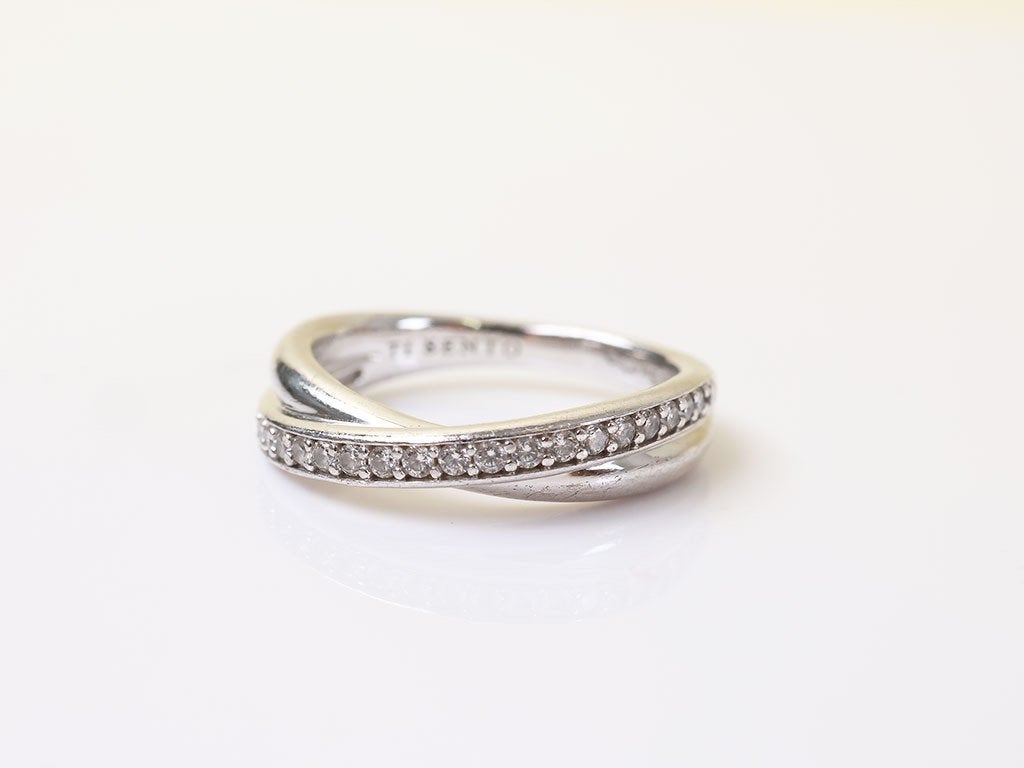 Ti Sento 925 Zilveren Dames Ring Met Zirkonia, Ophalen of Verzenden, Dame, Zilver, Zilver