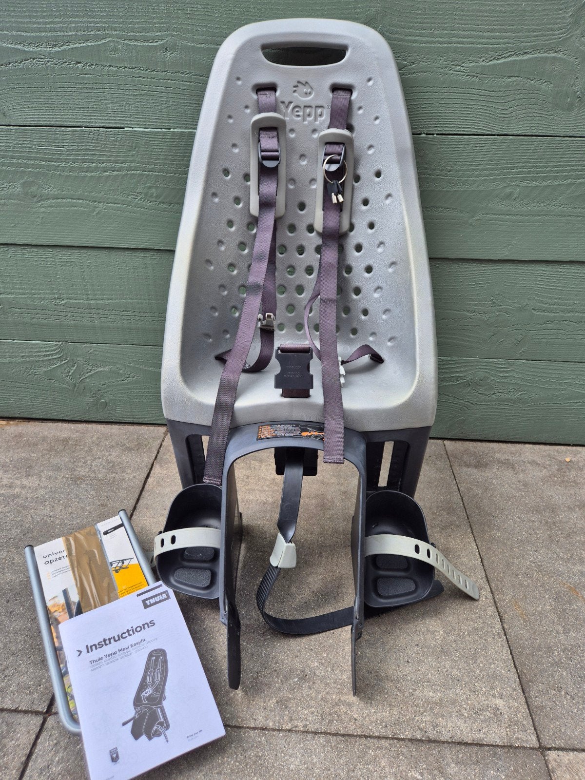 Thule Yepp Maxi Easyfit achterzitje, Fietsen en Brommers, Fietsaccessoires | Fietsstoeltjes, Achterzitje, Thule, Ophalen, 15 t/m 25 kg