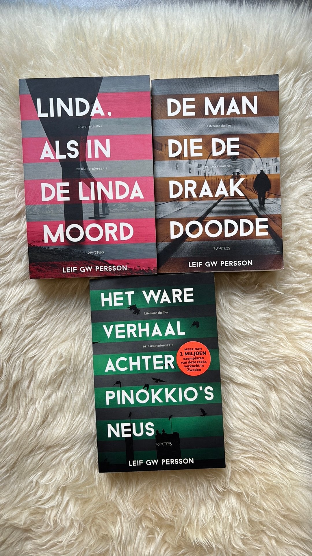 Leif G.W. Persson - Complete Bäckström Trilogie, Scandinavië, Leif G.W. Persson, Ophalen of Verzenden, Zo goed als nieuw