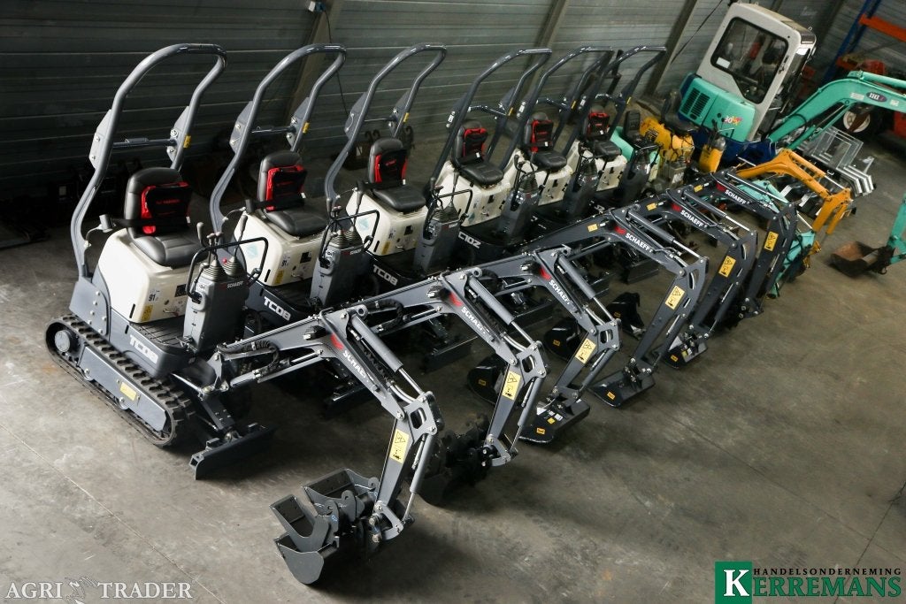 Nieuwe Yanmar / Schaeff minigravers te koop. Zeer scherpe pr