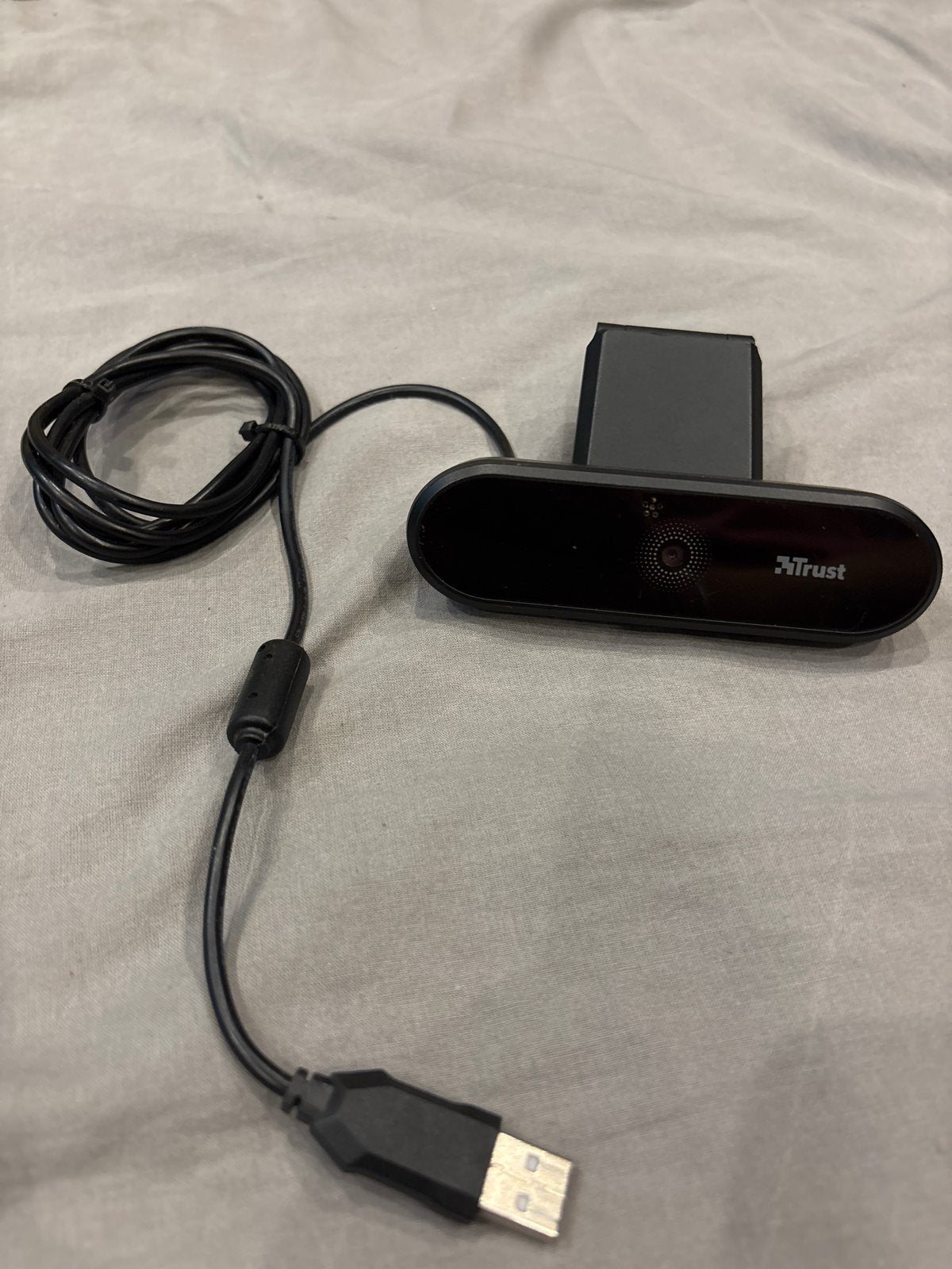 Trust Webcam - Ideaal voor videobellen en streaming, Computers en Software, Gebruikt, Ophalen of Verzenden, Windows, Monitorclip