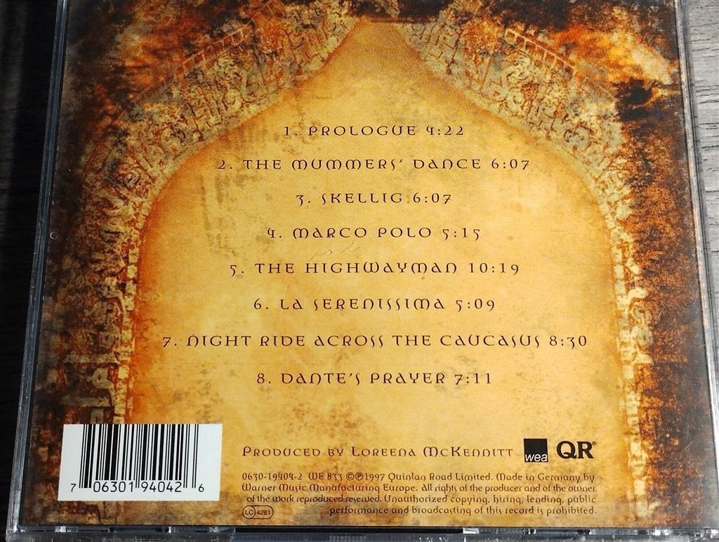 Loreena McKennitt ‎– The Book Of Secrets, Ophalen of Verzenden, Zo goed als nieuw