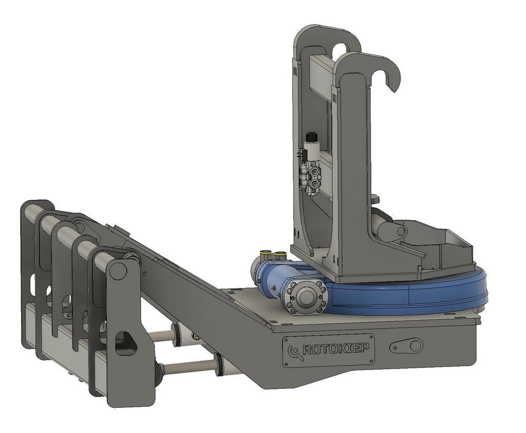 Roterend kantelbaar vorkenbord voor Merlo, Zakelijke goederen, Machines en Bouw | Kranen en Graafmachines, Ophalen, Verreiker