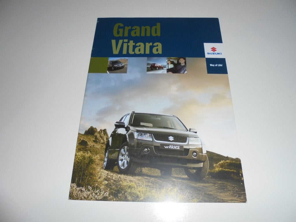 brochure Suzuki Grand Vitara  2008, Ophalen of Verzenden, Zo goed als nieuw, Overige merken