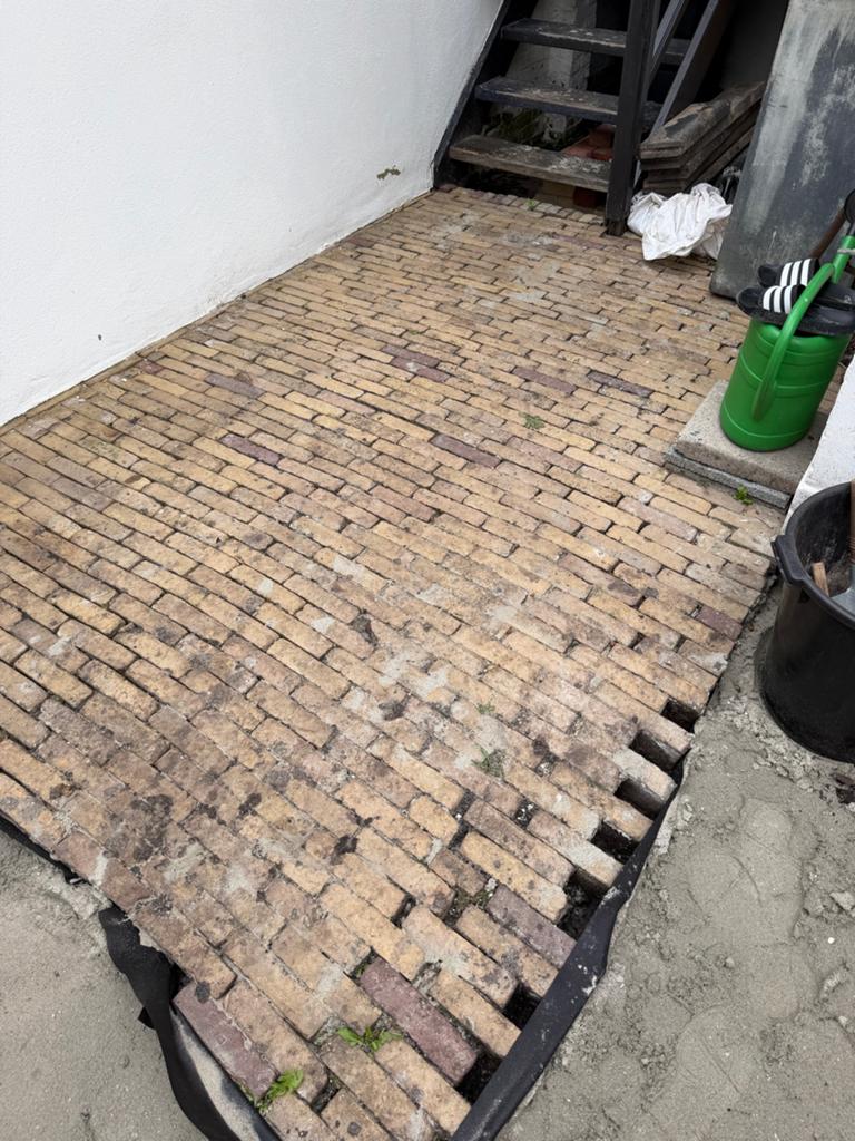 Gebruikte klinkers, Tuin en Terras, Ophalen, Overige materialen, Gebruikt, Klinkers